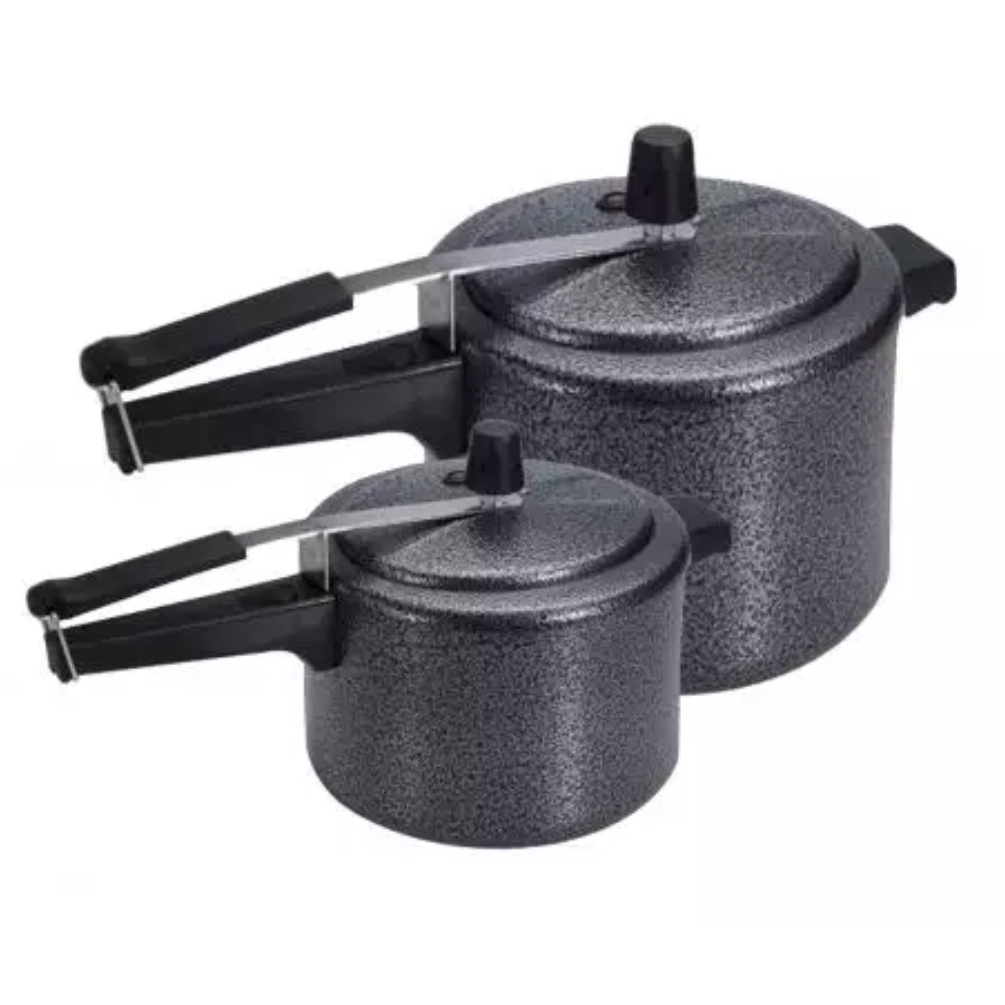KIT COM 2 PANELAS DE PRESSÃO CRAQUELADA VÁRIOS KITS - APROVADO SELO DO INMETRO + ENVIO RÁPIDO E SEGURO