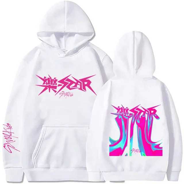 Blusa Moletom Canguru Agasalho K-pop Stray Kids Rock Star Rock-Star Album Casaco Unissex