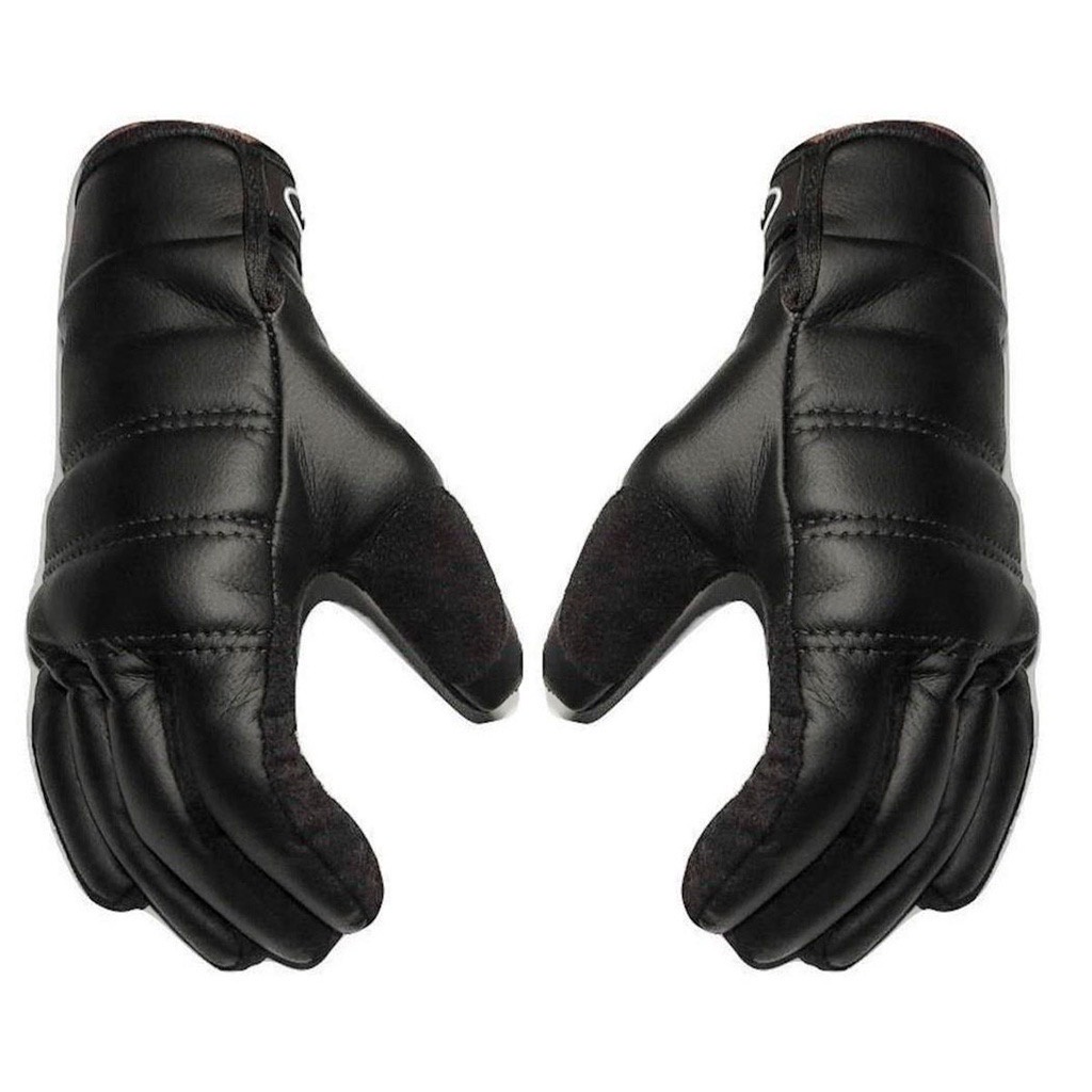 Luva Motoqueiro Para Frio Forrada Corta Vento adulto masculino LUVA GROSSO DE COURO (HOMENS)