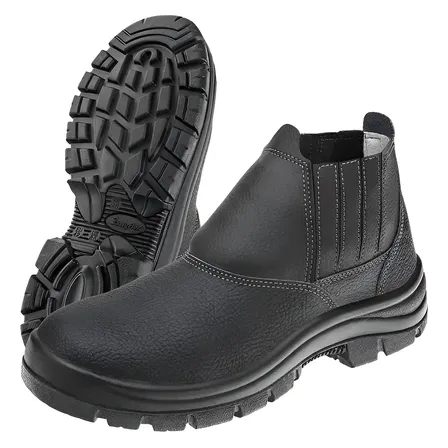 Bota Botina Segurança Trabalho Marluvas Bico Pvc Epi Ca