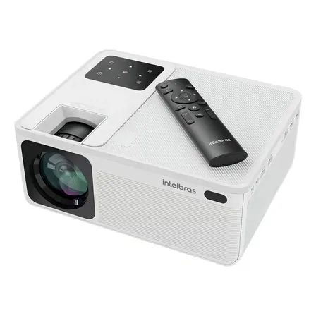 Projetor pfl5211 full Hd 5200lm branco Intelbras 127/220v