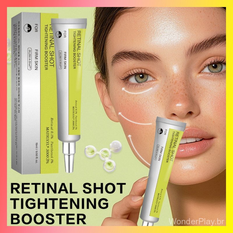 Retinol Firmador Melhorando Suavidade Nutritivo Lifting Firmador Anti-Rugas Envelhecimento Prematuro NPUQ Claro
