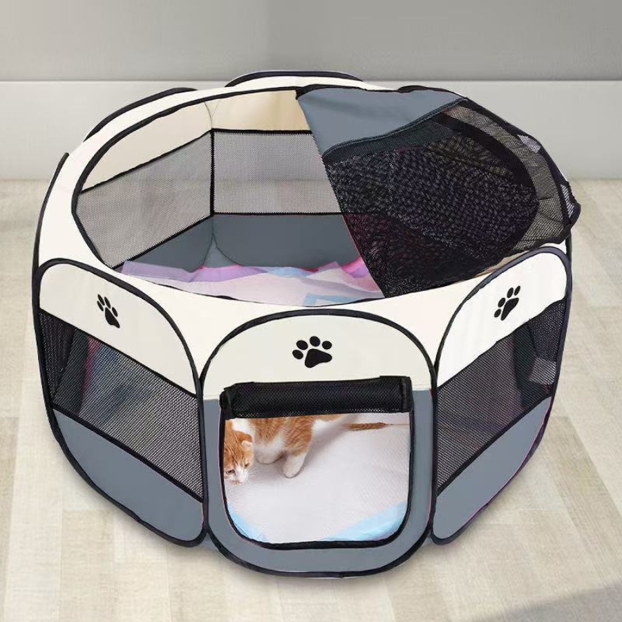 Casinha Para Pets Gatos Grande Dobravél Portatil 4 Cores
