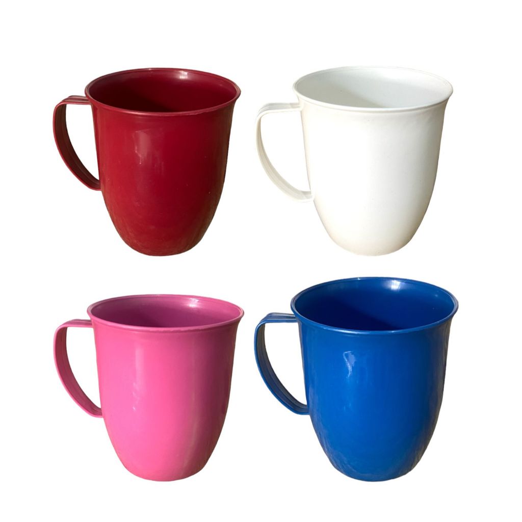 20 Canecas Plástica De 300Ml